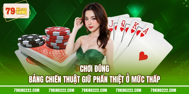 Chơi đúng bảng chiến thuật giữ phần thiệt ở mức thấp