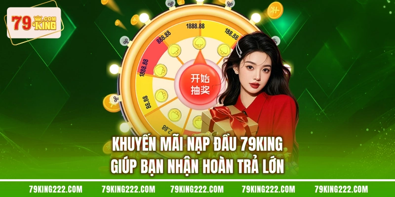Khuyến mãi nạp đầu 79KING giúp bạn nhận hoàn trả lớn